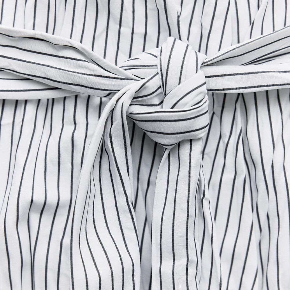 Zara Co-Ord Set Rigid Wrinkled Kimono Top
And Wide Pants - Picture 5 of 9